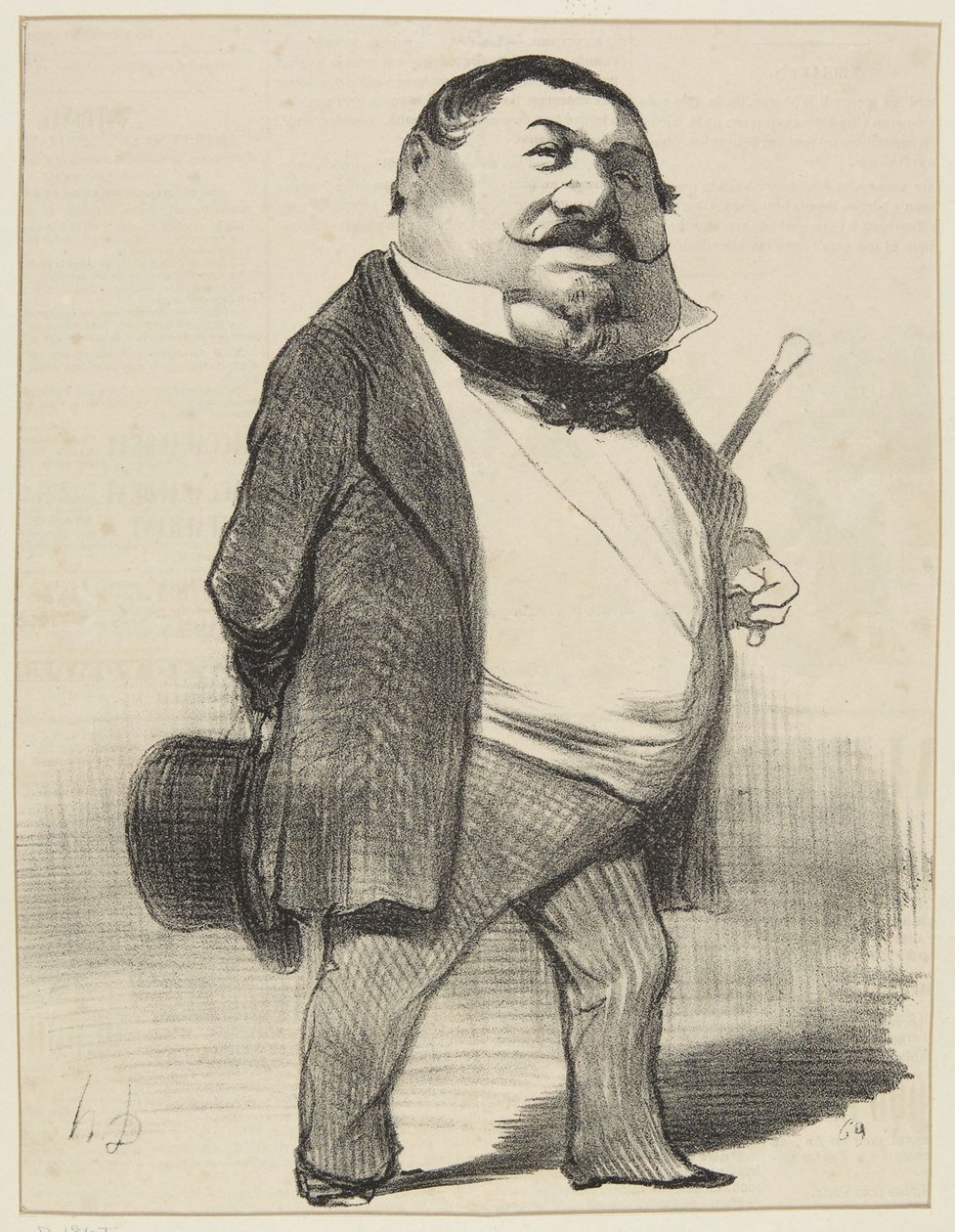 „Lucien Murat” alkotó: Honoré Daumier