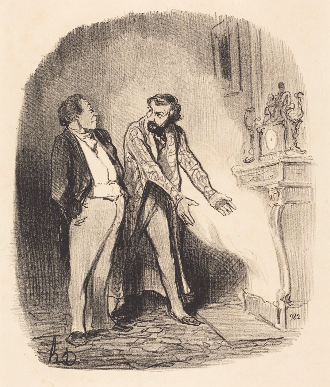 De tulajdonos úr, lásd... alkotó: Honoré Daumier