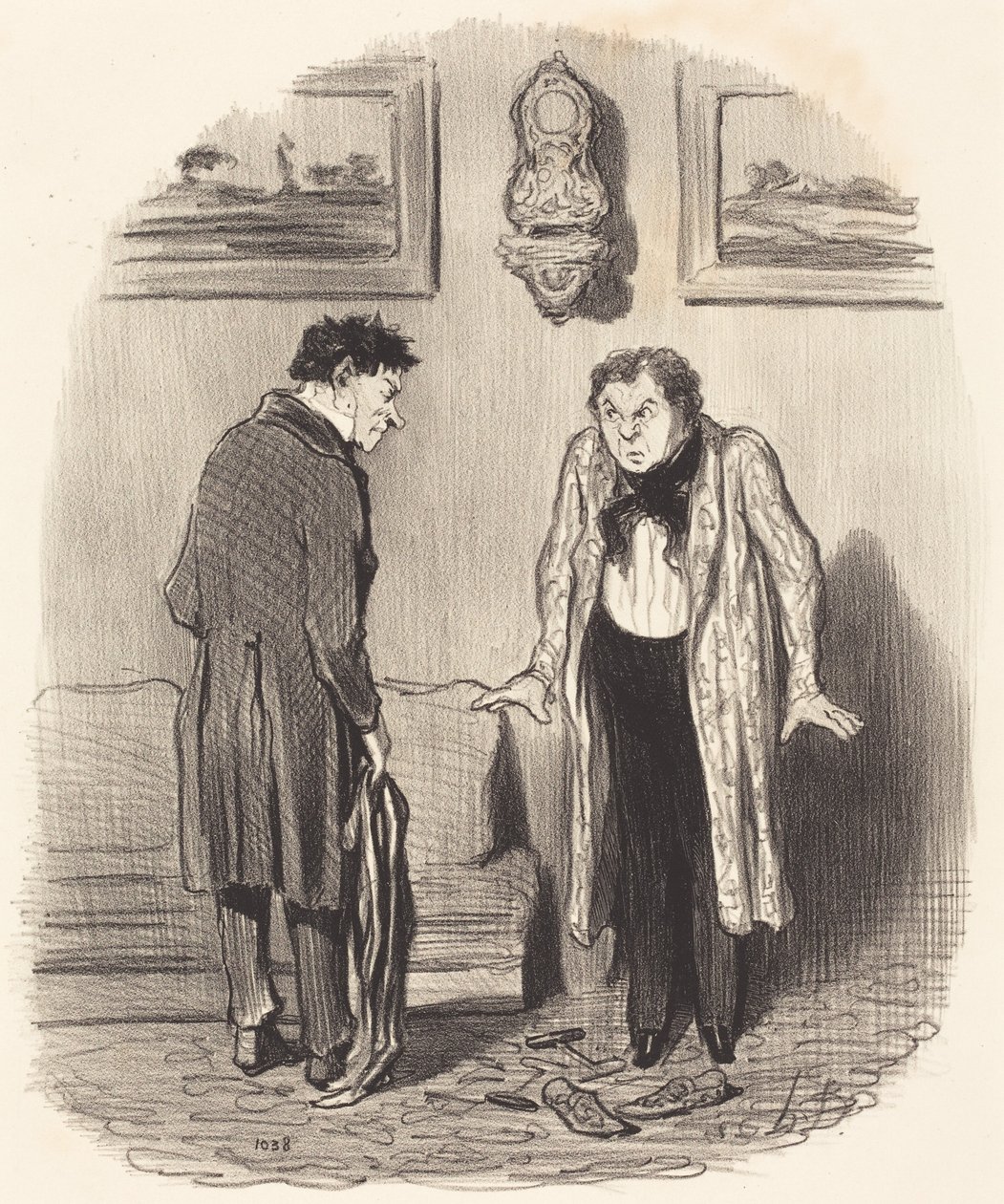 De hát amikor azt mondom, hogy nem tudom mozgatni a lábamat... alkotó: Honoré Daumier