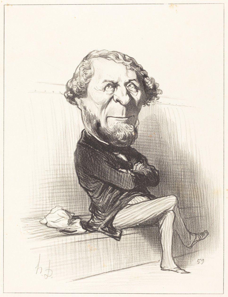 Marie Denis Larabit alkotó: Honoré Daumier