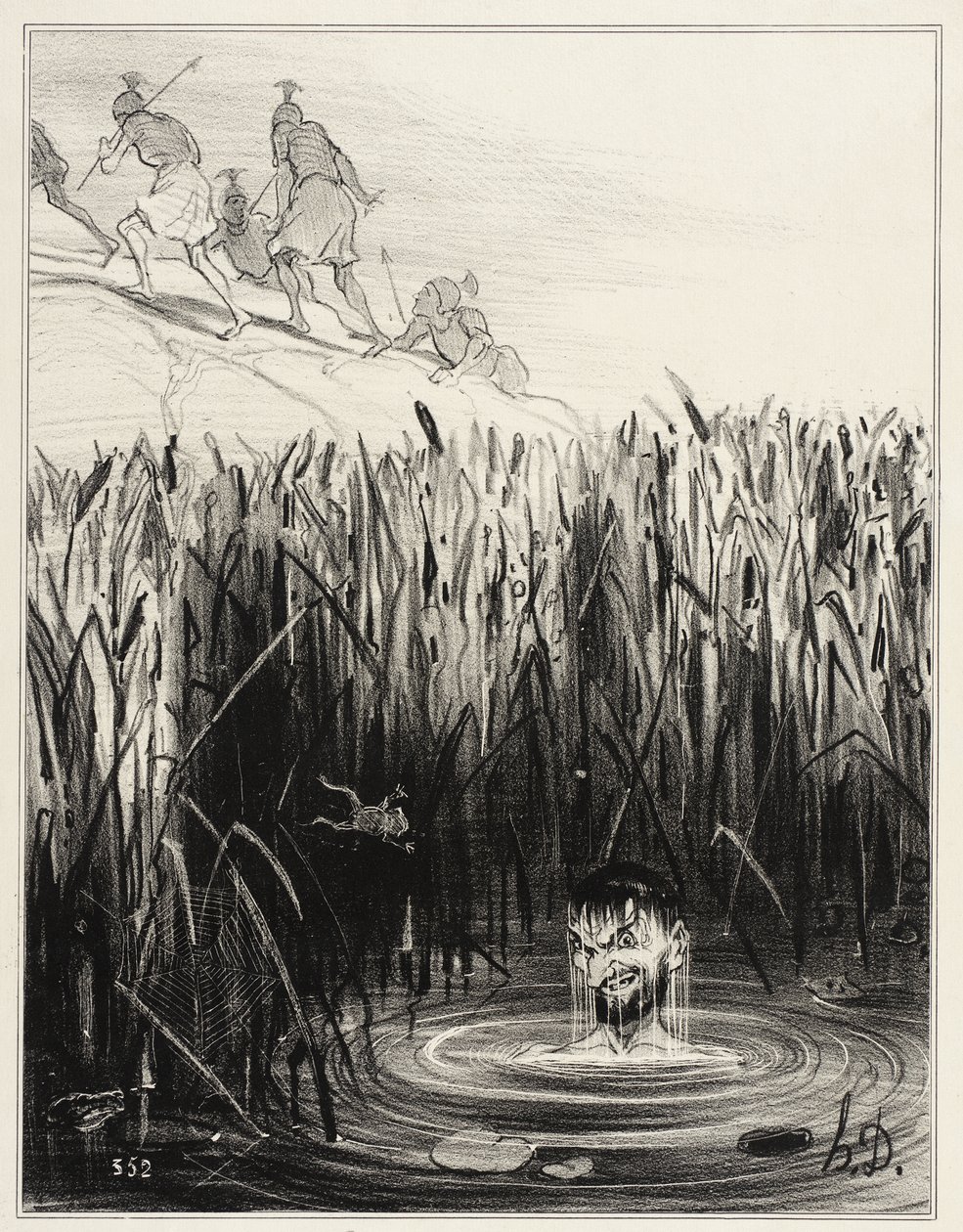 Marius Minturnaeban alkotó: Honoré Daumier