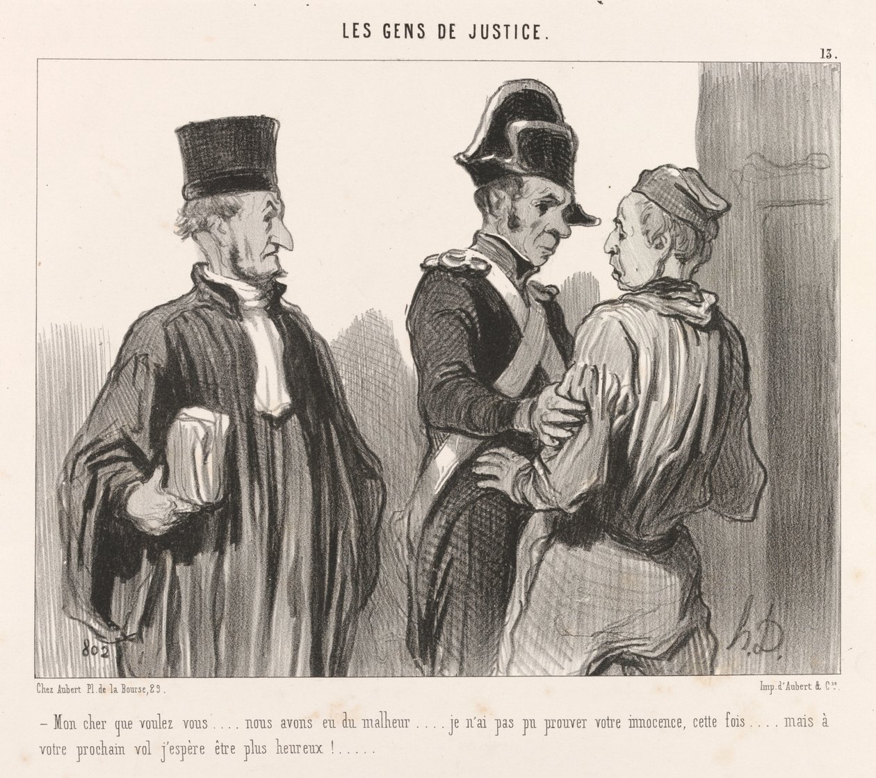 Kedvesem mit akarsz... alkotó: Honoré Daumier