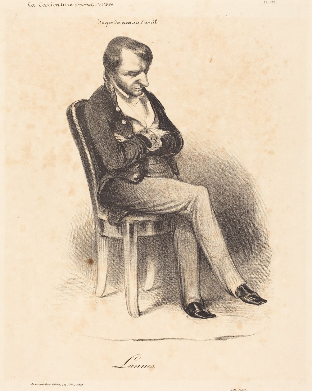 Napoléon Lannes alkotó: Honoré Daumier