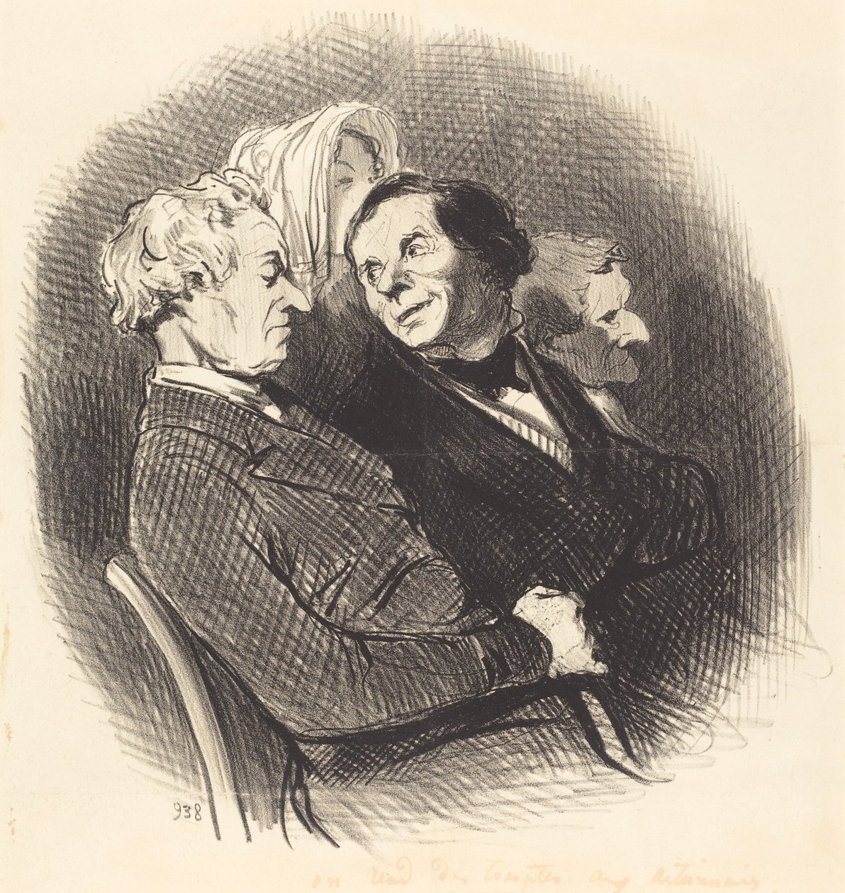 Beszámolunk a részvényeseknek alkotó: Honoré Daumier