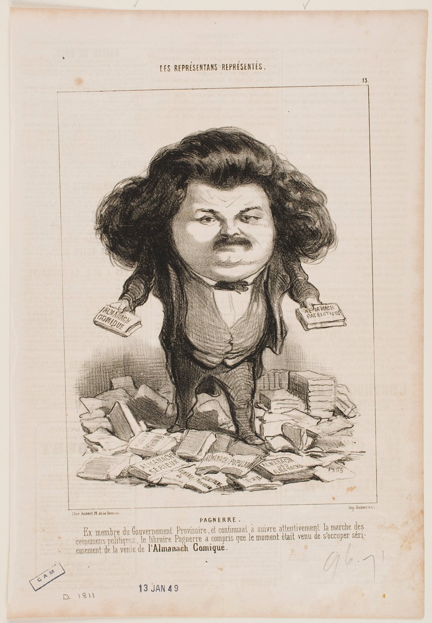 Pagnerre alkotó: Honoré Daumier