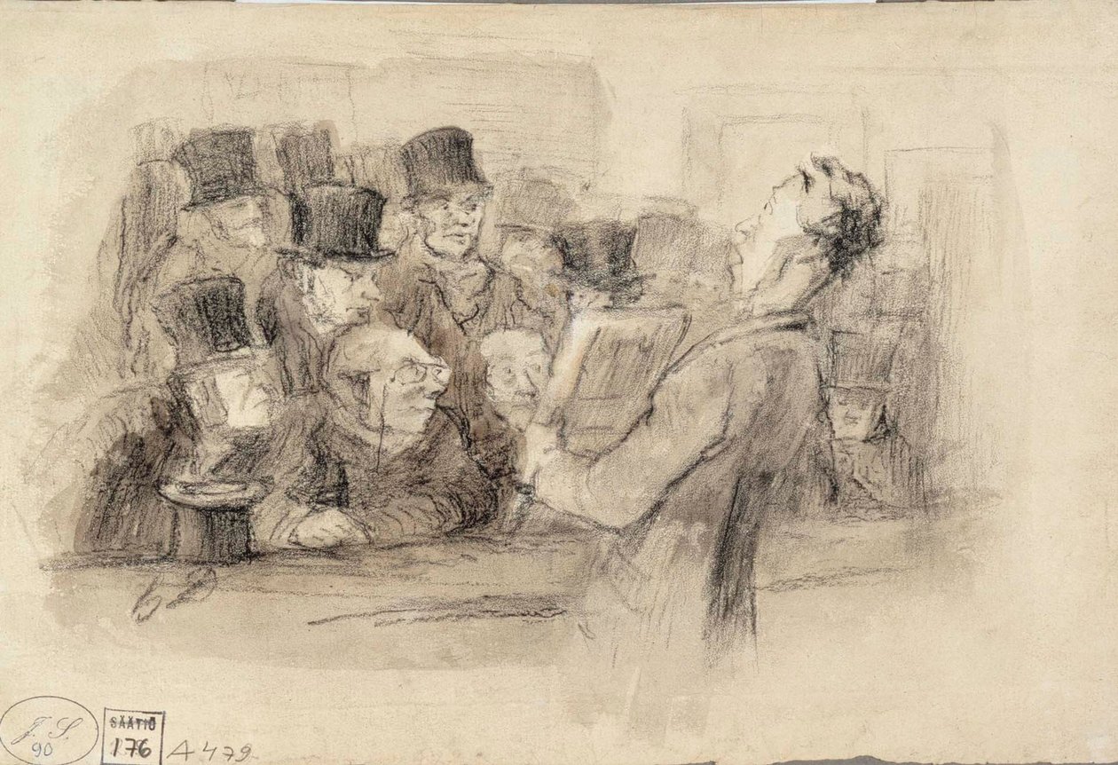 Festményárverés alkotó: Honoré Daumier