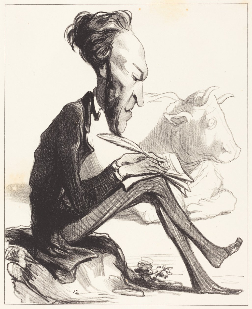 Ph. Auguste Demesmay alkotó: Honoré Daumier