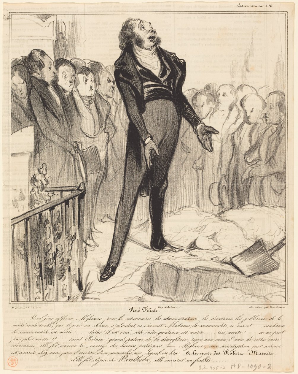 Gyermeki tisztelet alkotó: Honoré Daumier