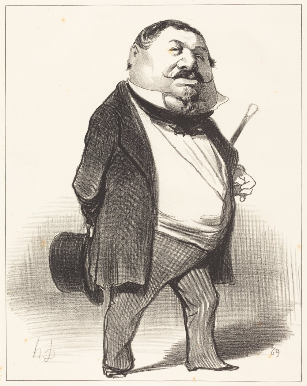 Lucien Murat herceg alkotó: Honoré Daumier
