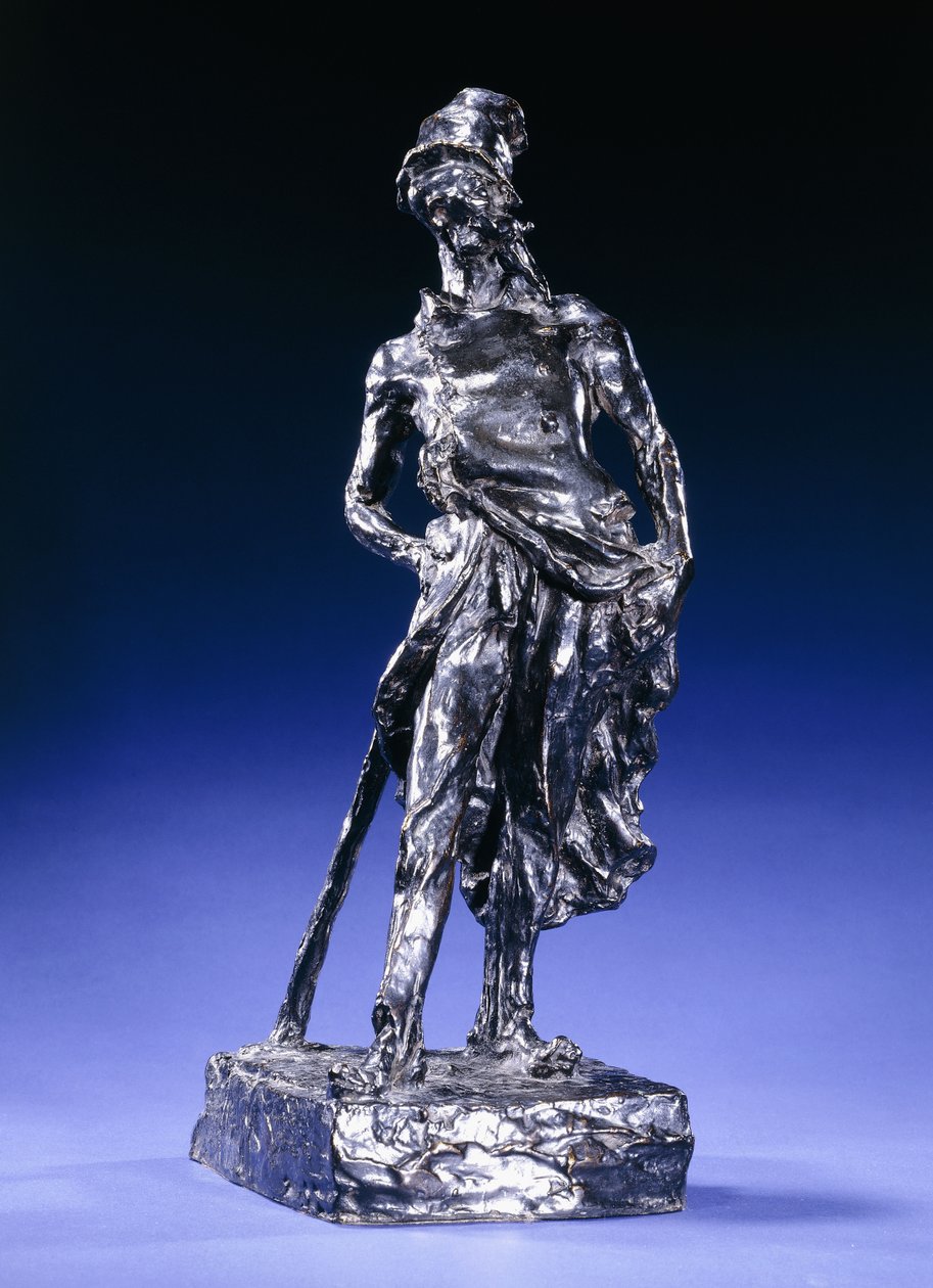Ratapoil, 1850 körül és 1960 körül (bronz sötétbarna patinával) alkotó: Honoré Daumier