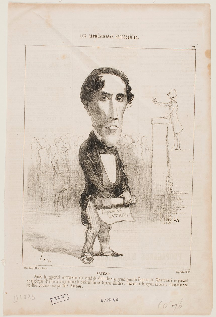 Gereblye alkotó: Honoré Daumier