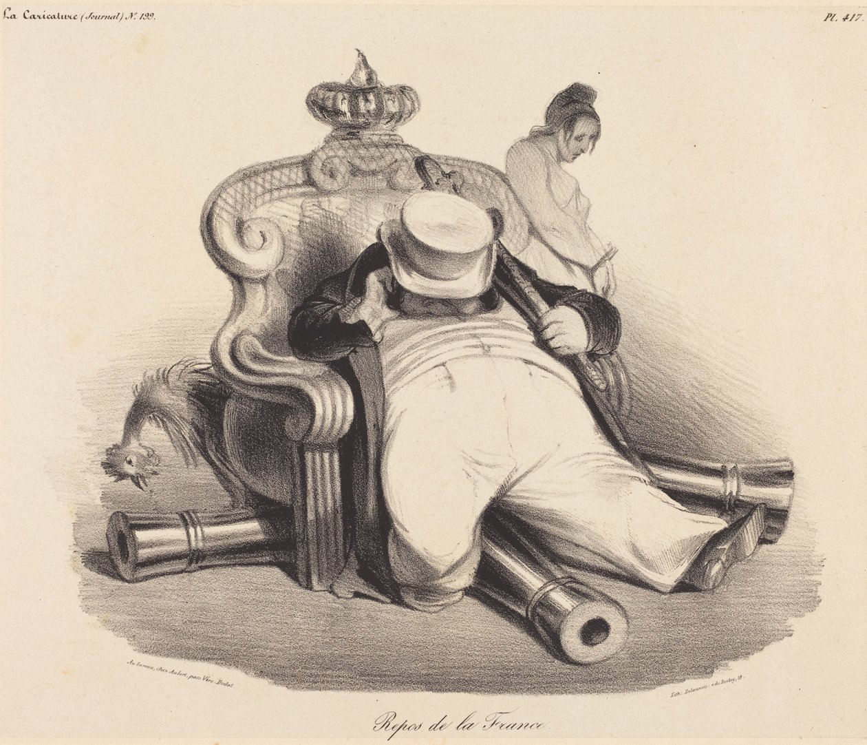 Franciaország nyugalma alkotó: Honoré Daumier