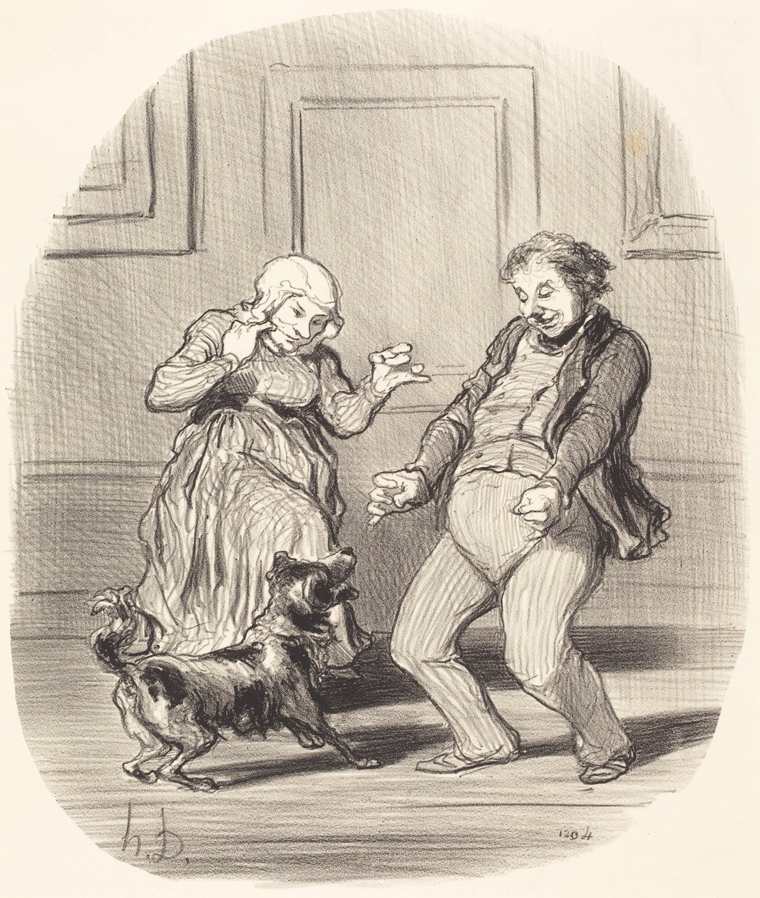 Örvendezve... a kánikula végének alkotó: Honoré Daumier