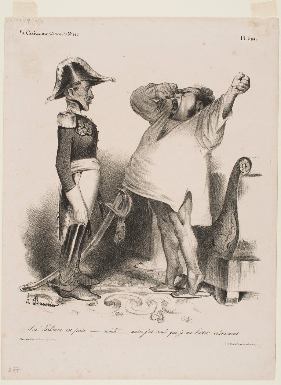 Uram! Lisszabont elfoglalták alkotó: Honoré Daumier