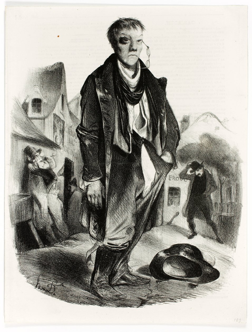 A részeges alkotó: Honoré Daumier