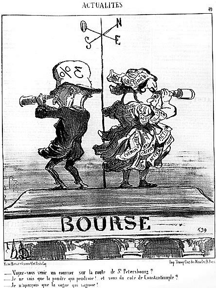 Daumier ösztöndíja „Charivariban” 1853.08.27. alkotó: Honoré Daumier
