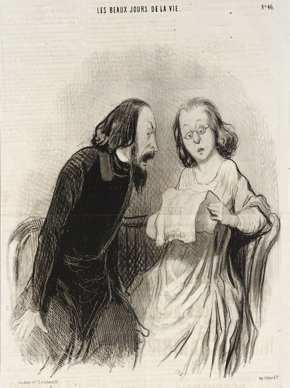 Dicsérő cikk alkotó: Honoré Daumier