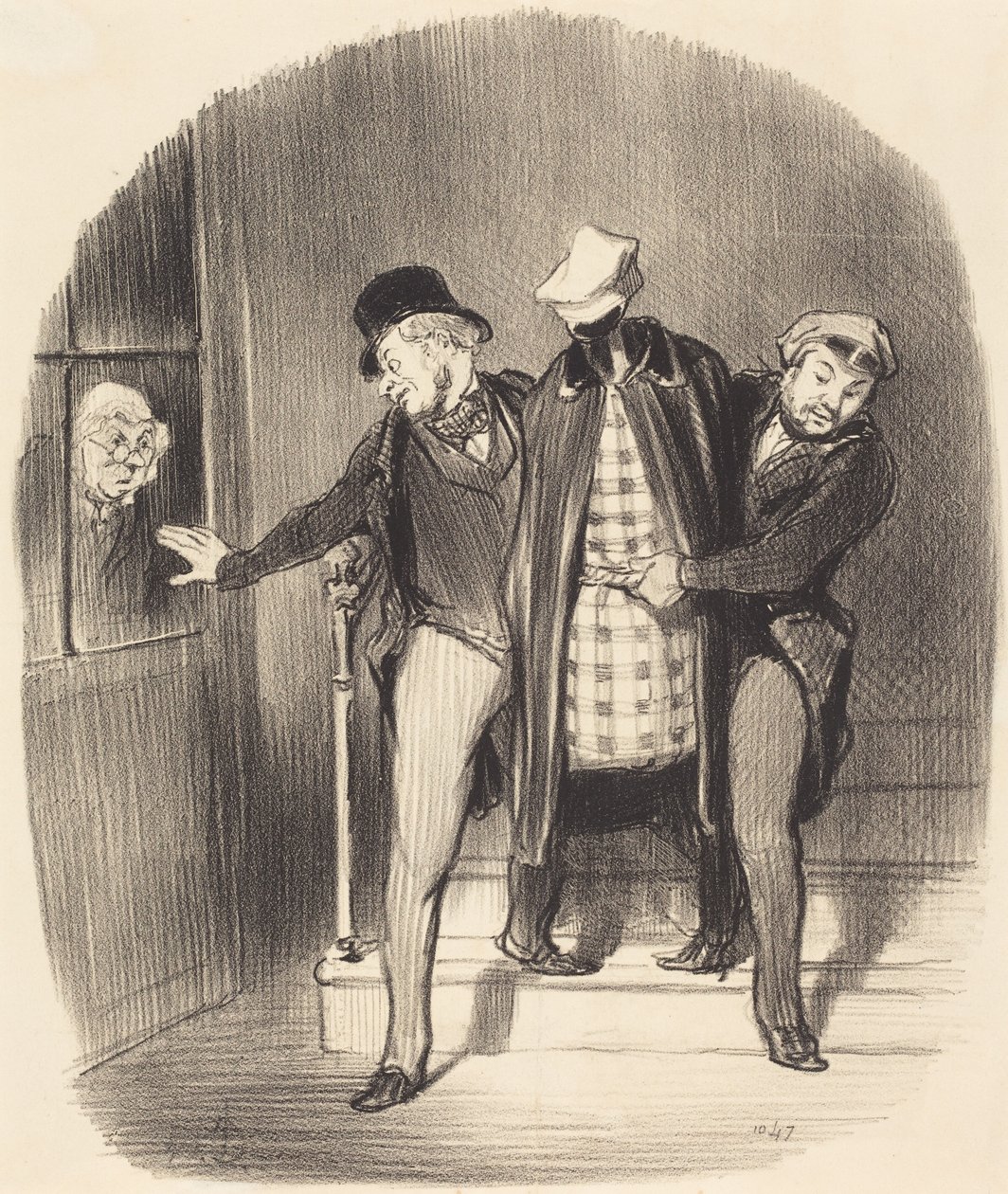 Egy titkos költözés alkotó: Honoré Daumier