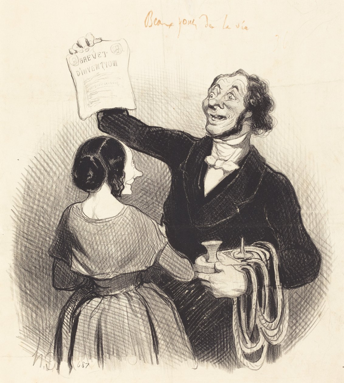 Még egy nagyszerű ember alkotó: Honoré Daumier