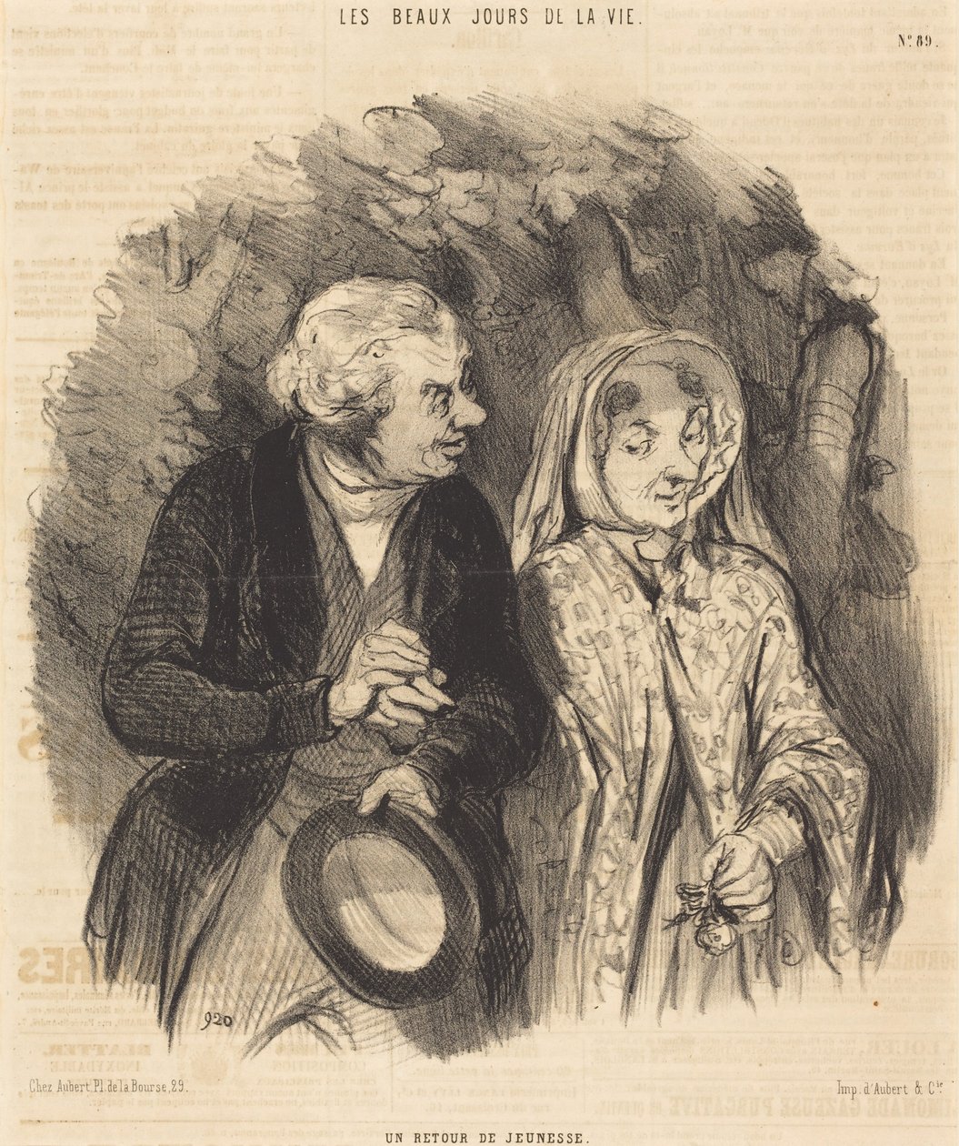 A fiatalság visszatérése alkotó: Honoré Daumier