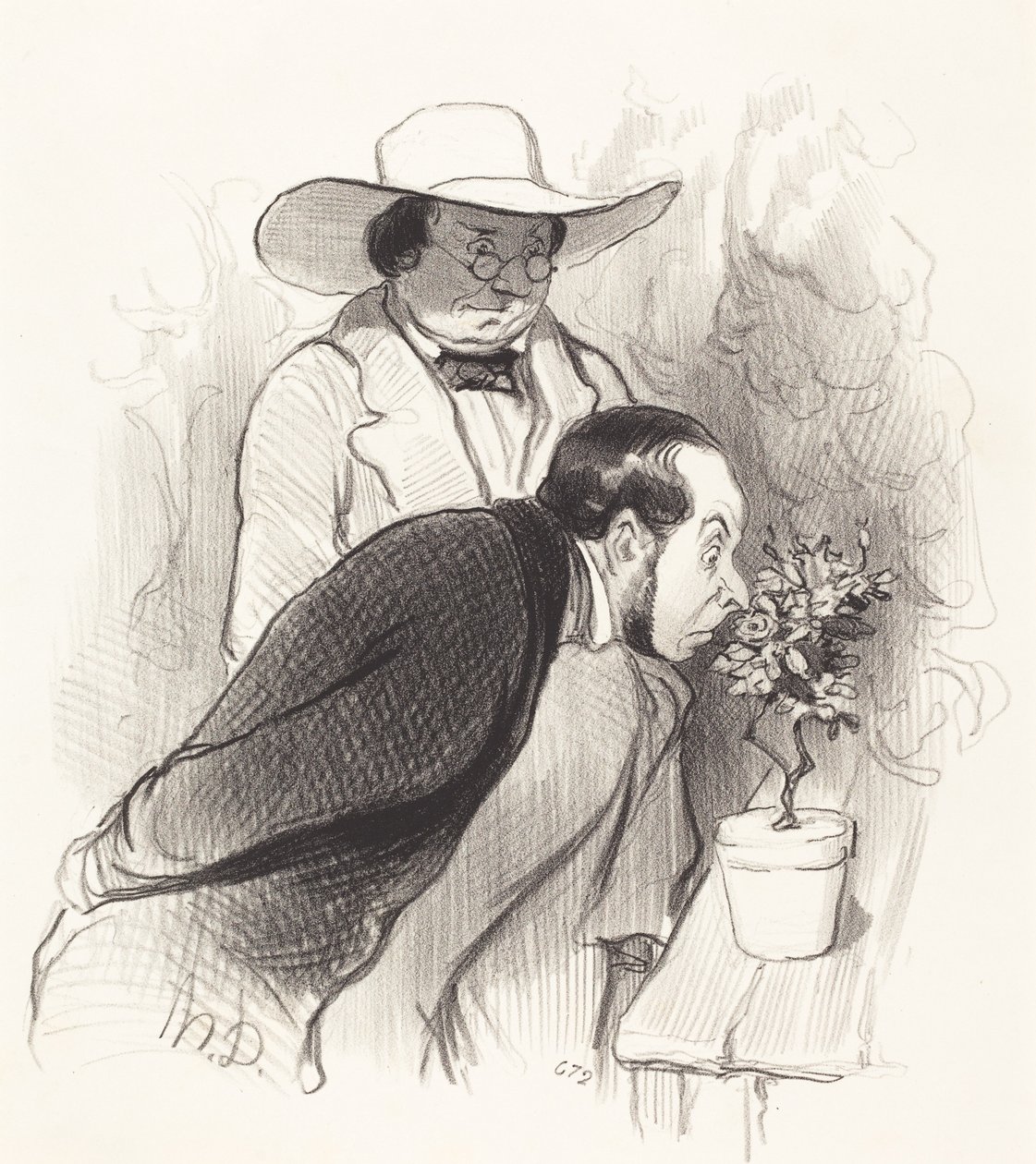 Egy botanikus diadala alkotó: Honoré Daumier