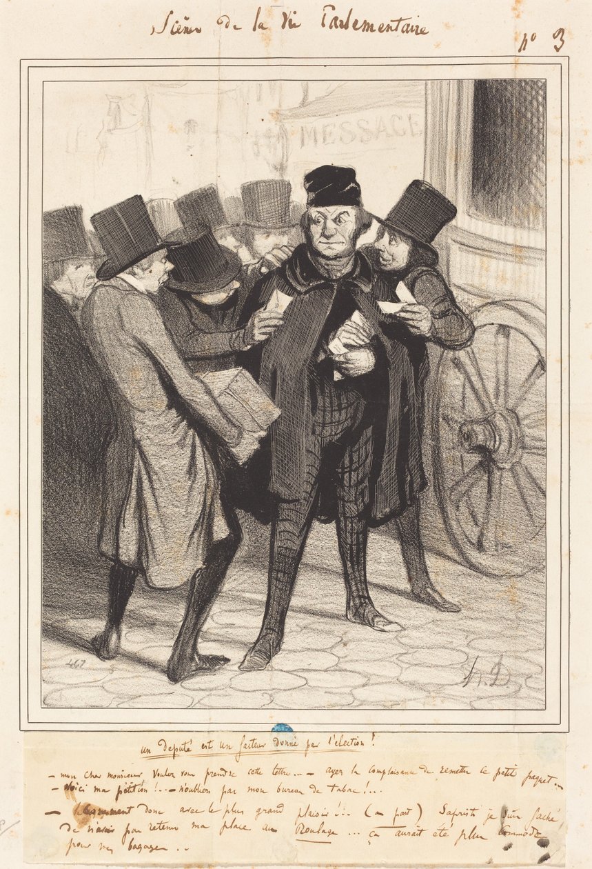 Élvezeti utazás Párizsba alkotó: Honoré Daumier