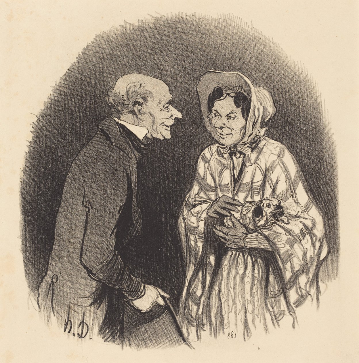 Egy új ismeretség alkotó: Honoré Daumier
