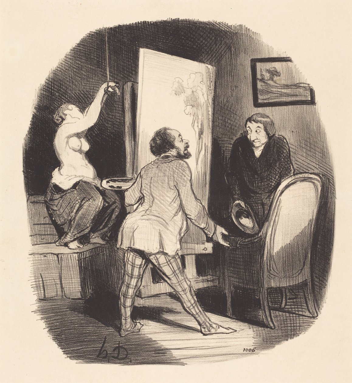 Nehéz helyzet alkotó: Honoré Daumier