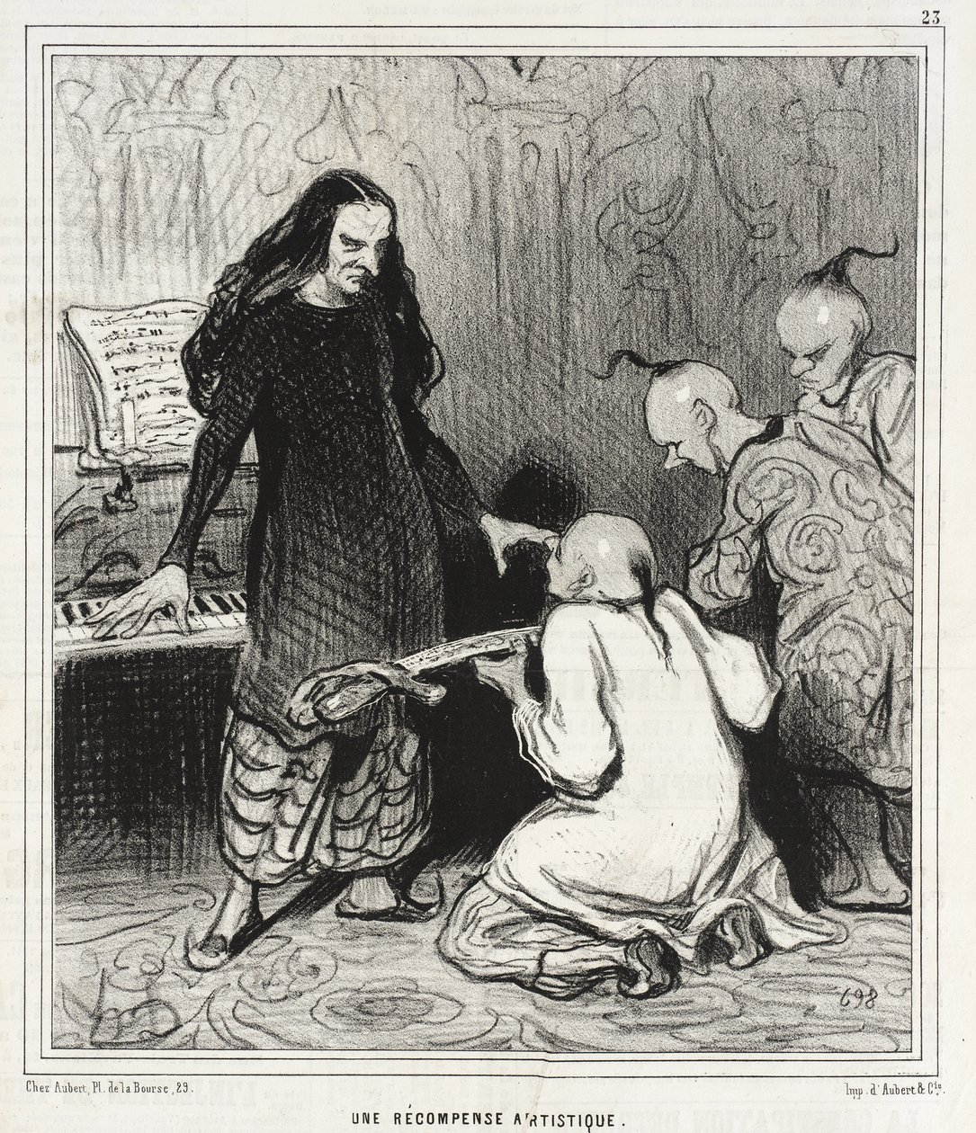 Művészi jutalom alkotó: Honoré Daumier