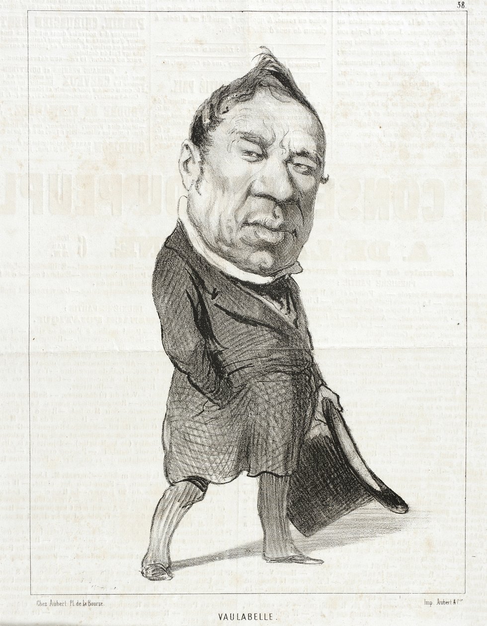 Vaulabelle alkotó: Honoré Daumier