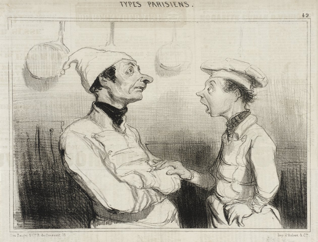 Jól tudja, melyik szivacsról beszélt... alkotó: Honoré Daumier