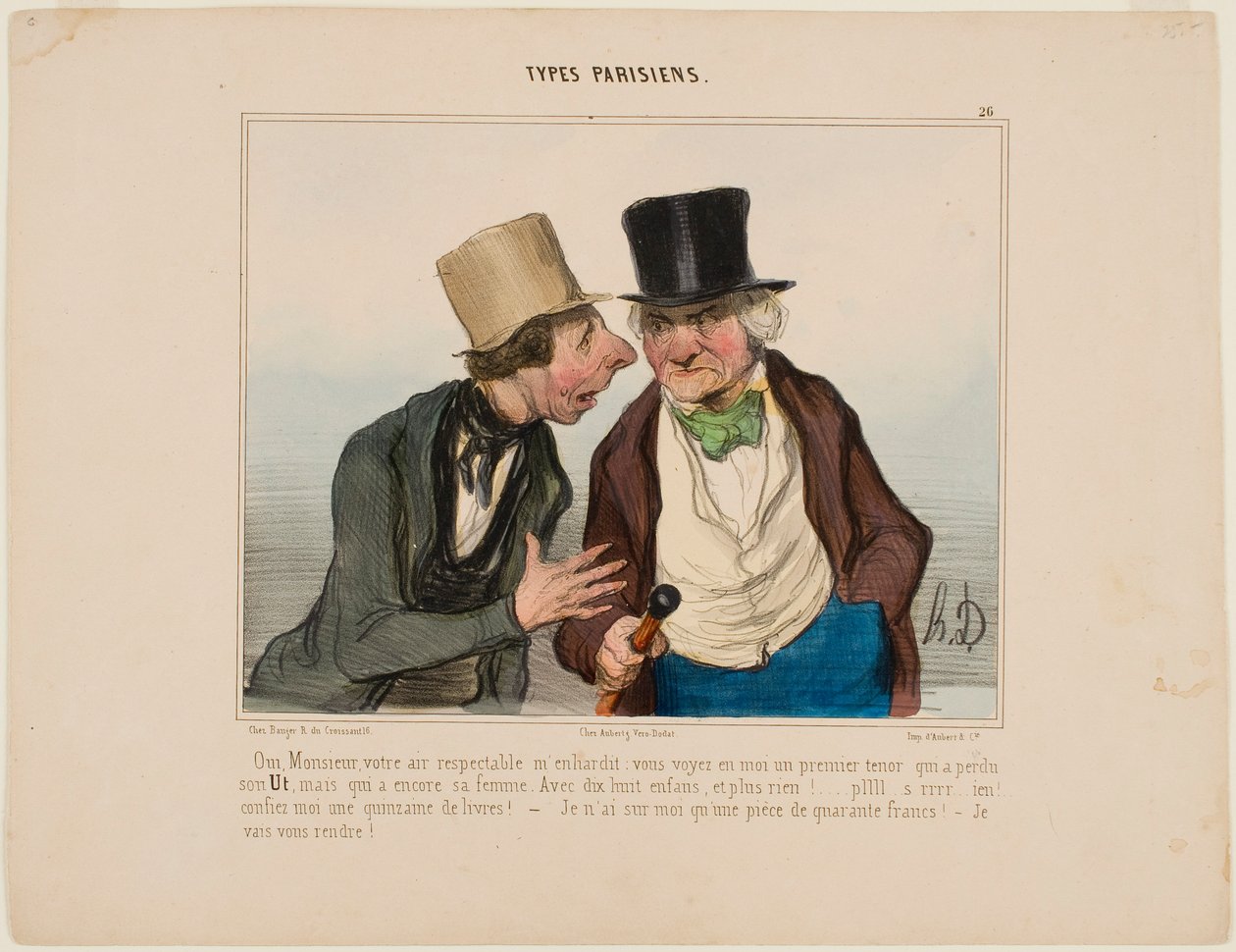 Igen, uram, tiszteletre méltó megjelenése bátrabbá tesz alkotó: Honoré Daumier