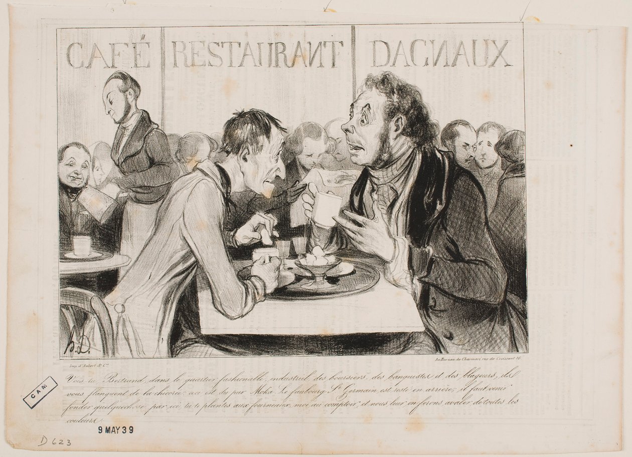 Látod, Bertrand, az iparosoknak ebben az előkelő negyedében... alkotó: Honoré Daumier