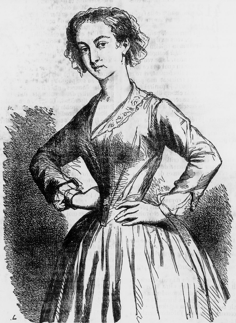 Illusztráció a Cousin Bette-től (La cousine Bette), Honore de Balzac (1799-1850), francia kiadás alkotó: Honore de Balzac