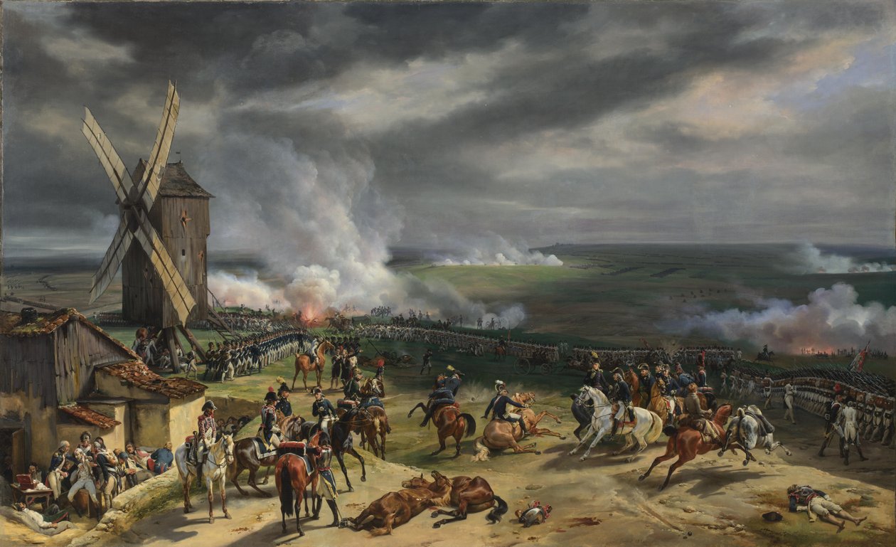 Valmy -i csata alkotó: Emile Jean Horace Vernet