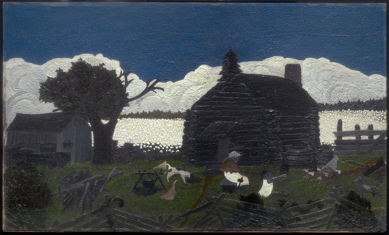 Kabin a Cottonban alkotó: Horace Pippin