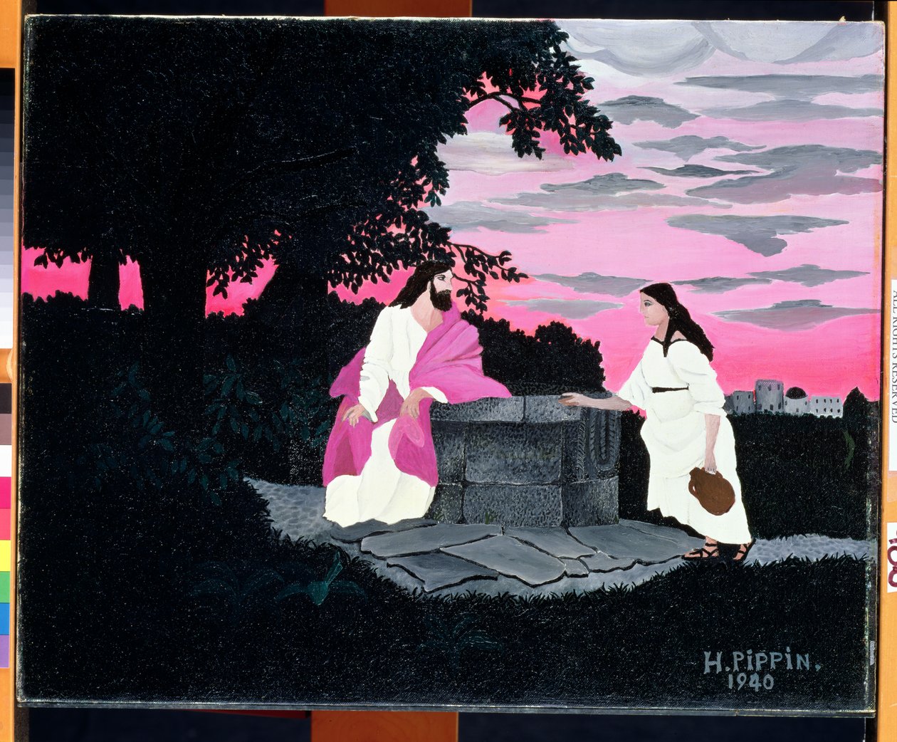 Szamáriai asszony alkotó: Horace Pippin