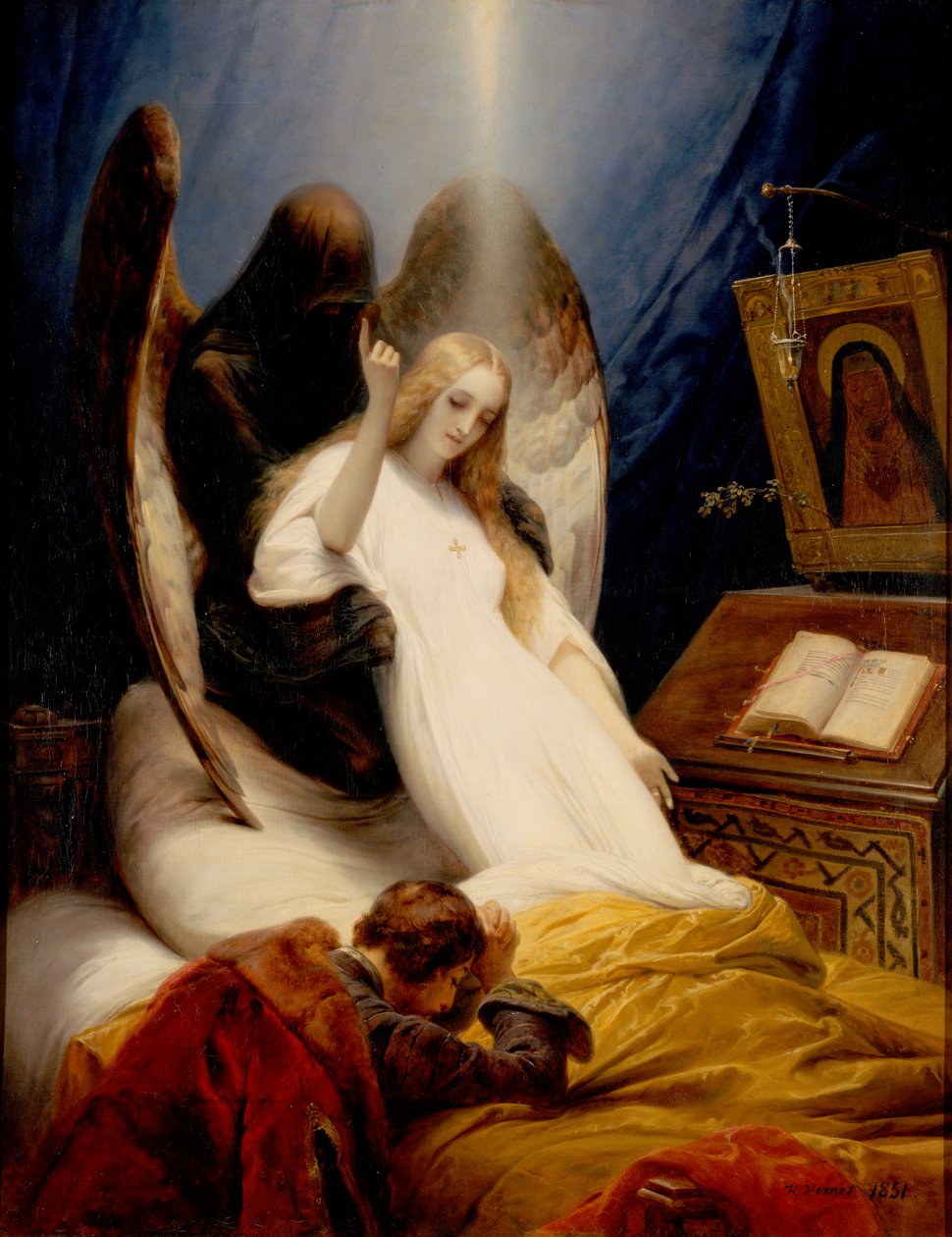 A halál angyala alkotó: Emile Jean Horace Vernet
