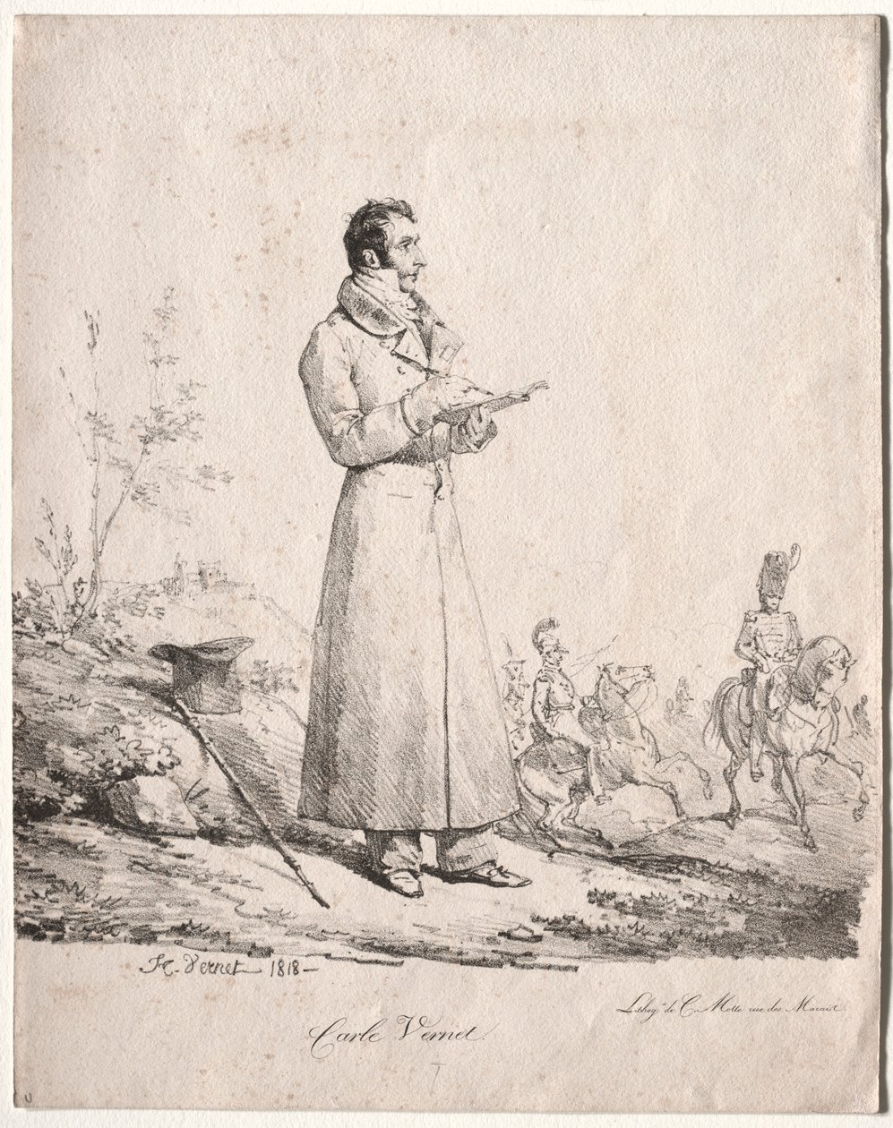 Antoine Charles Horace Vernet, Carle néven. alkotó: Emile Jean Horace Vernet