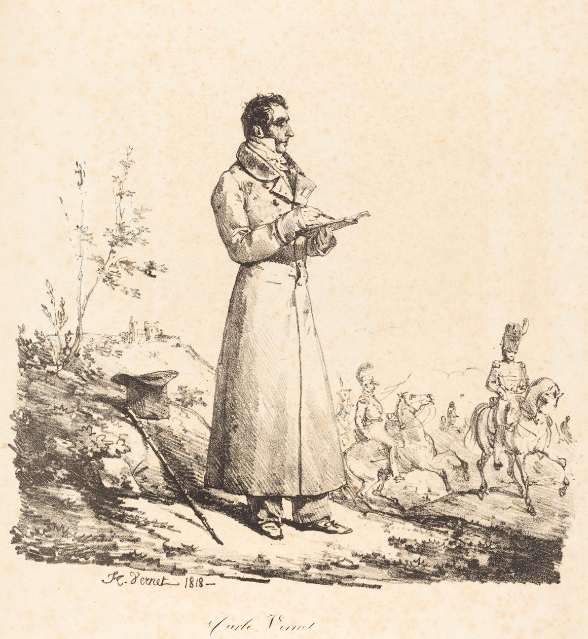 Carle Vernet, teljes hosszúságú alkotó: Emile Jean Horace Vernet