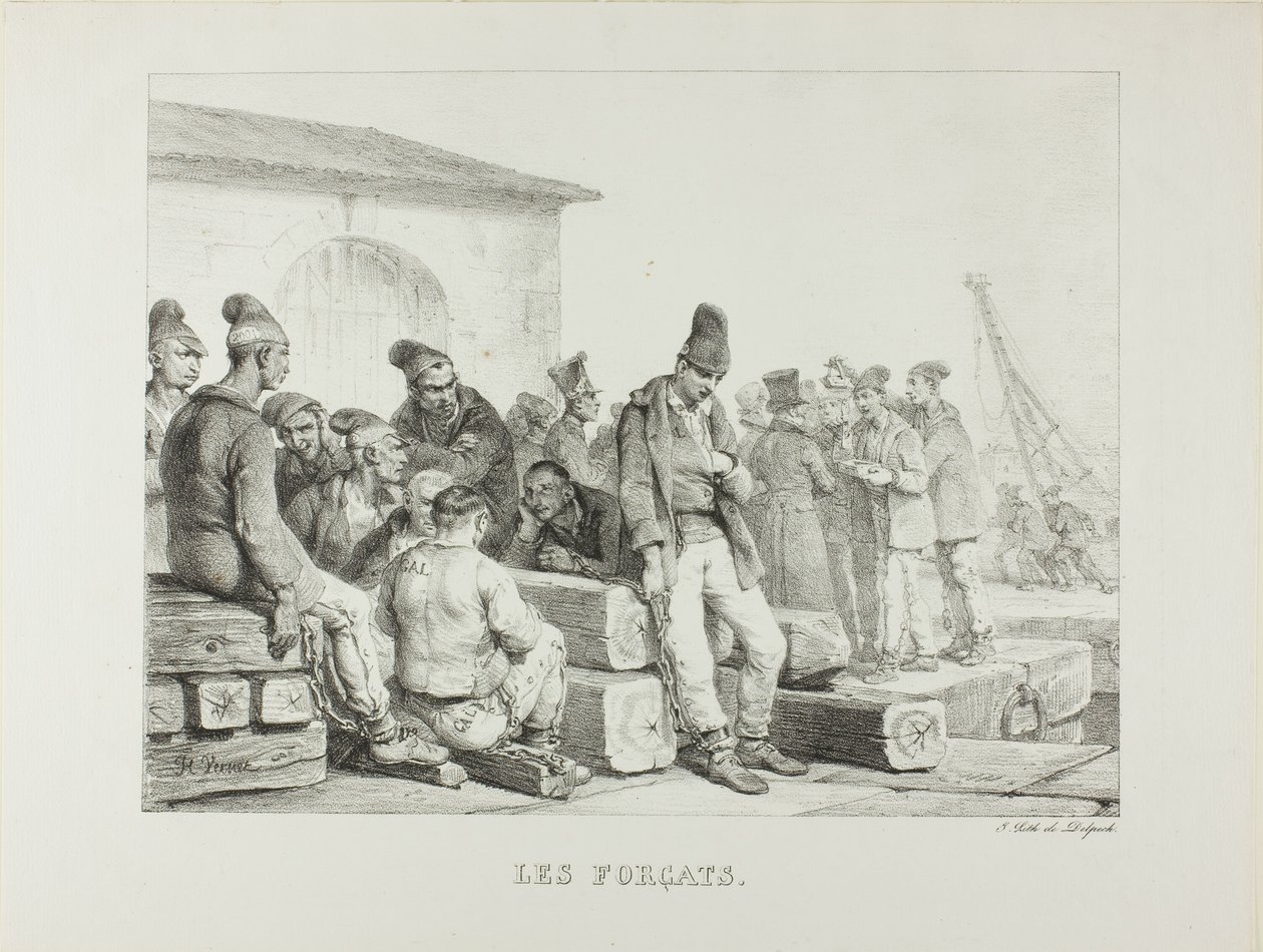 Elítéltek alkotó: Emile Jean Horace Vernet