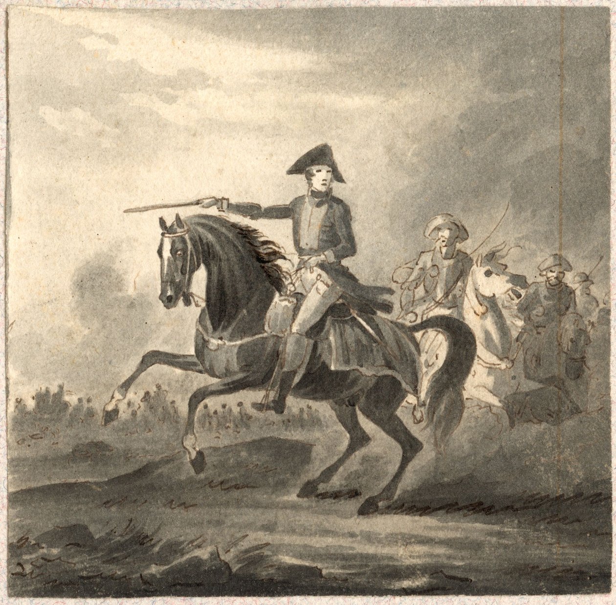 Lovon ülő tábornok alkotó: Horace Vernet