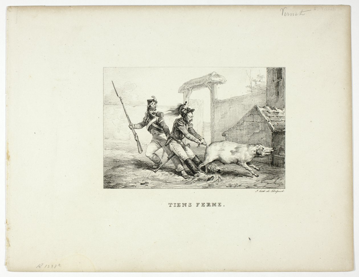 Tartsa Fast alkotó: Emile Jean Horace Vernet