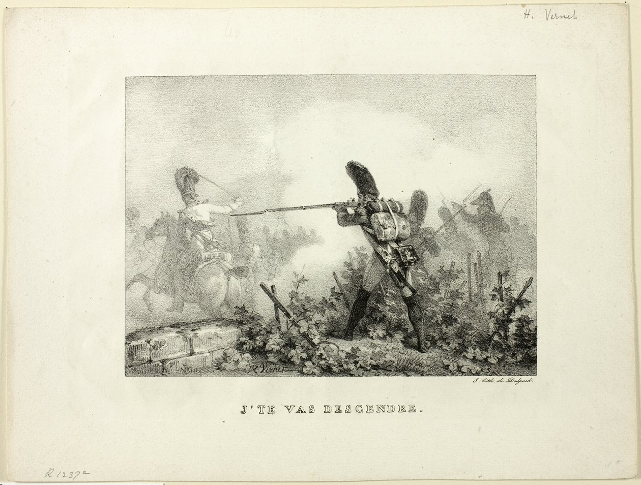 le foglak vinni alkotó: Emile Jean Horace Vernet