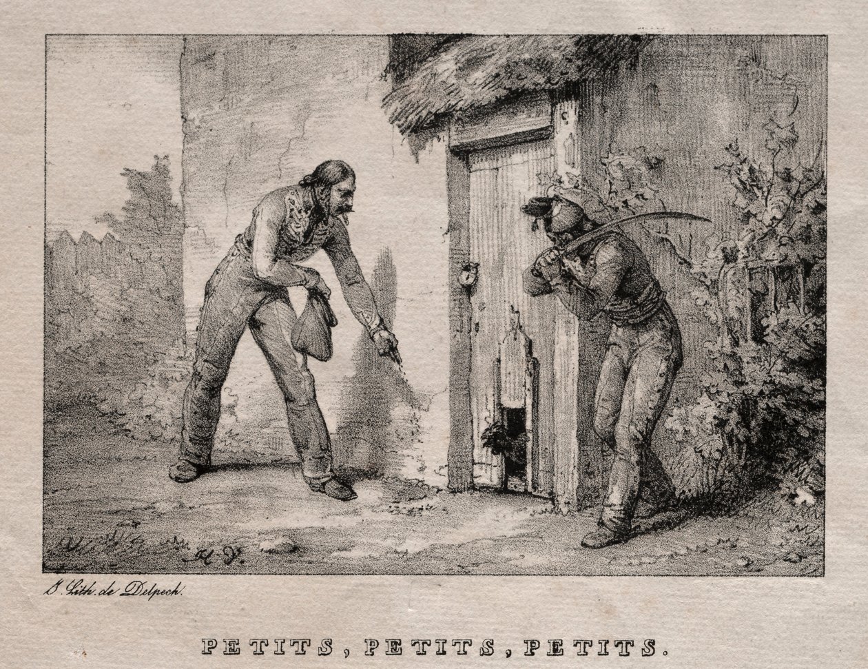 Martalócok Martalócok. Kicsi! Kicsi! Kicsi!. alkotó: Emile Jean Horace Vernet