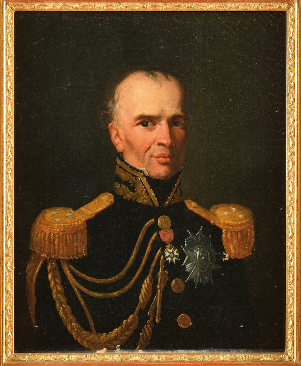 Antoine Drouot tábornok portréja alkotó: Emile Jean Horace Vernet