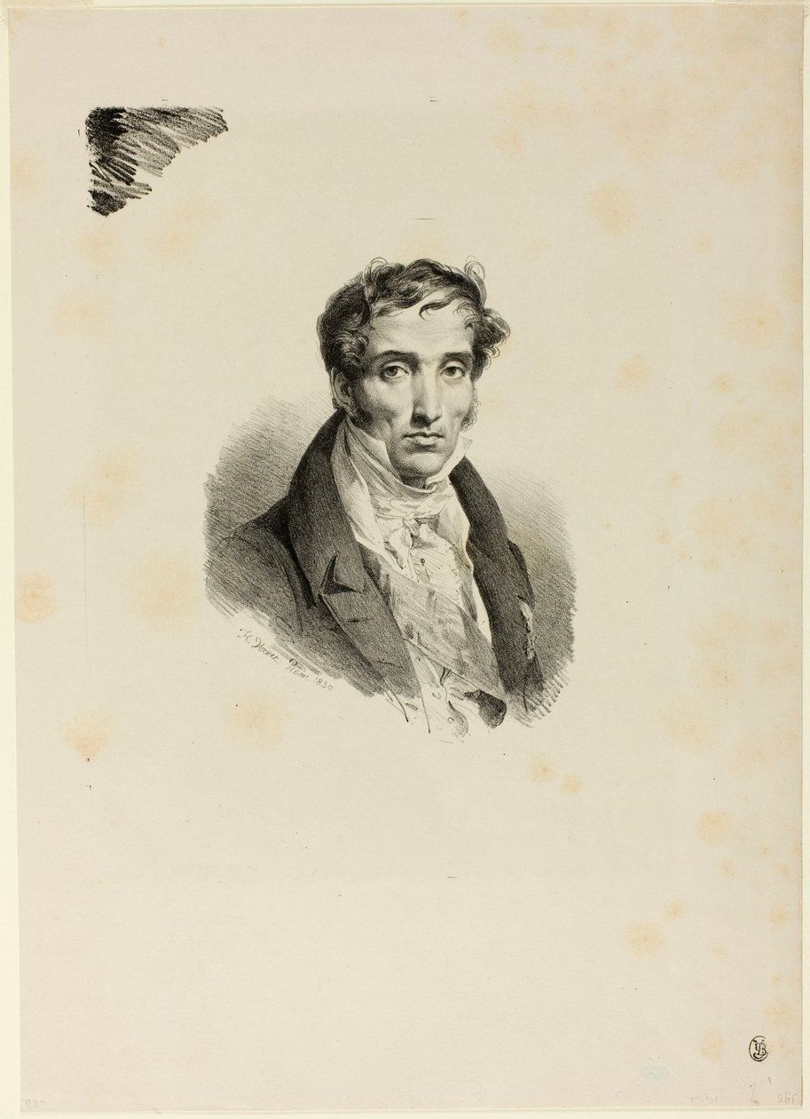 Pierre Guerin portréja alkotó: Horace Vernet