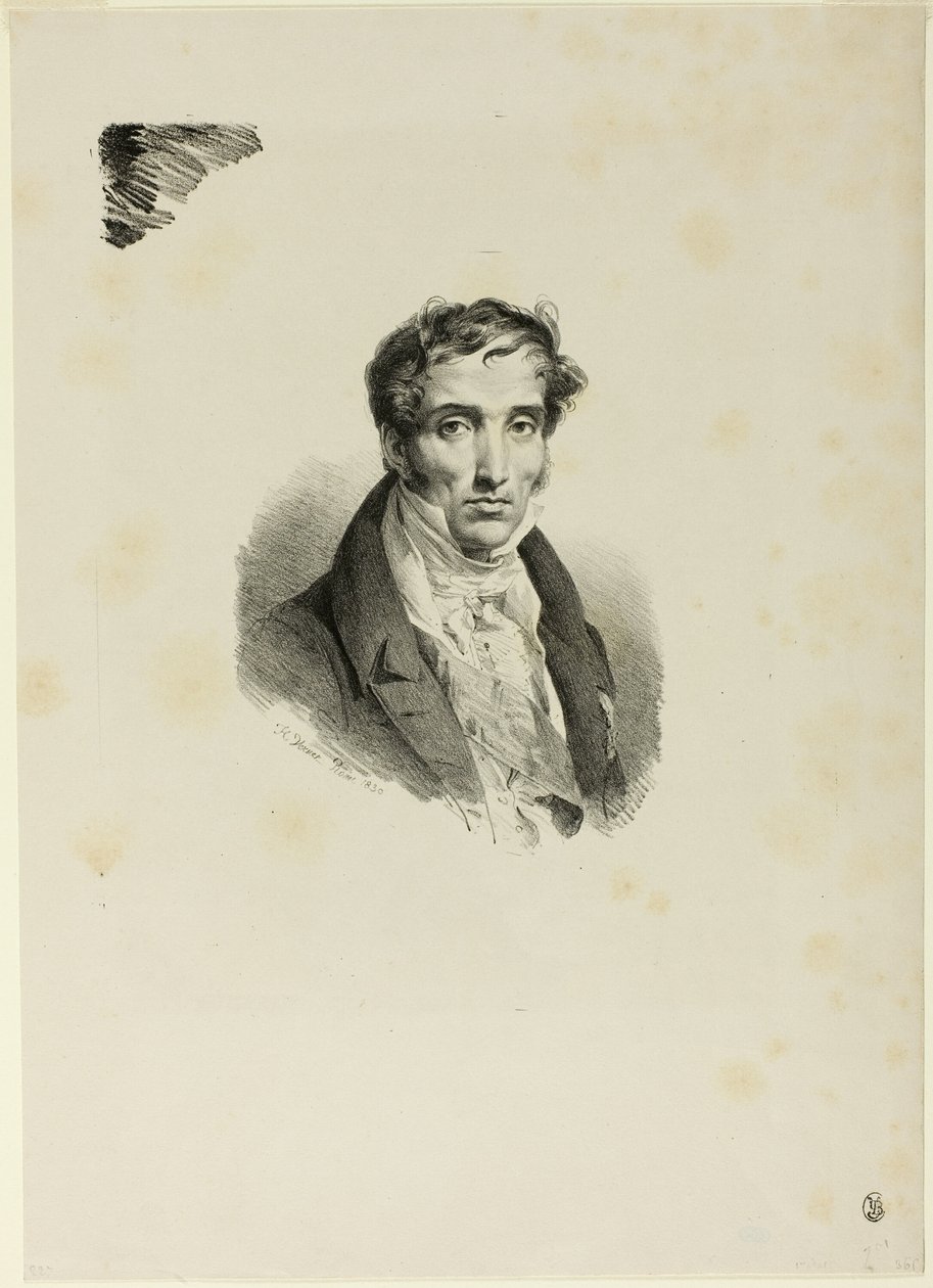 Pierre Guerin portréja alkotó: Emile Jean Horace Vernet