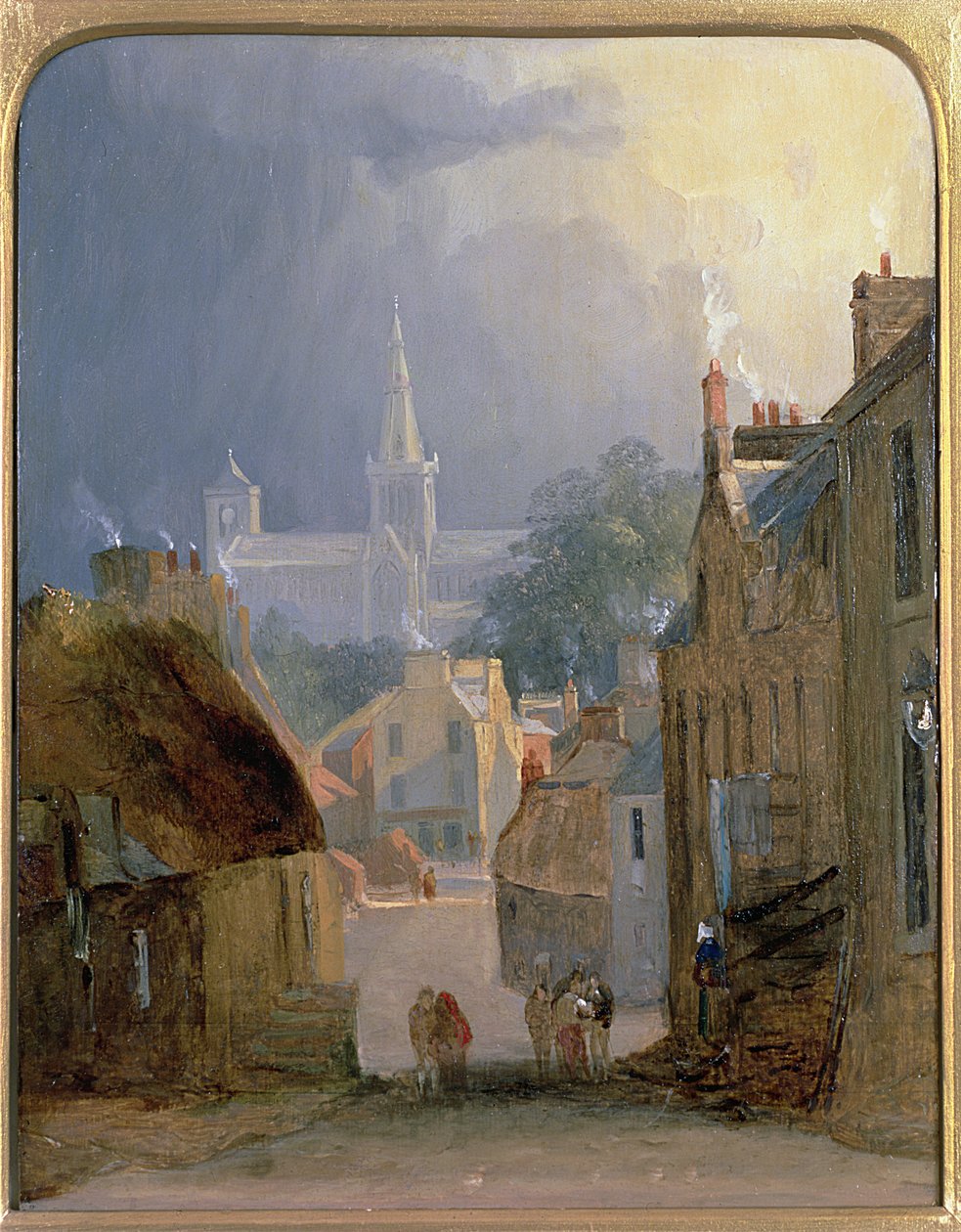 Old Glasgow, 1840 alkotó: Horatio McCulloch