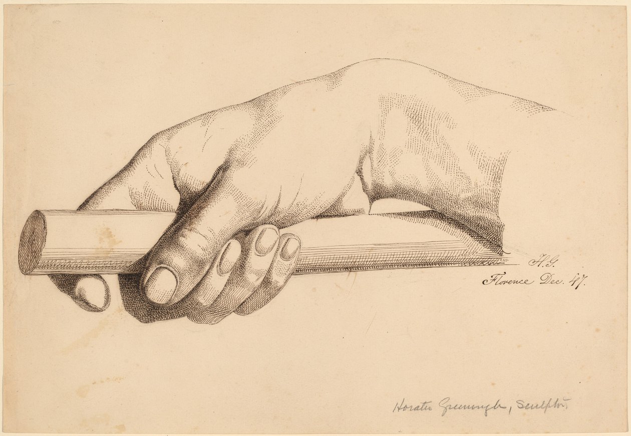 Jobbkezes Rövid rúd alkotó: Horatio Greenough